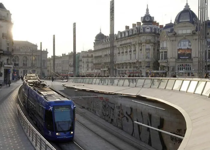 Un Jardin Place De La Comedie Montpellier